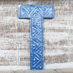 6x Viacfarebné Písmená "T" - 15cm