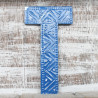 6x Viacfarebné Písmená "T" - 15cm