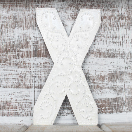 6x Viacfarebné Písmená "X" - 15cm