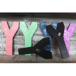 6x Viacfarebné Písmená "Y" - 15cm