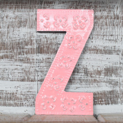 6x Viacfarebné Písmená "Z" - 15cm