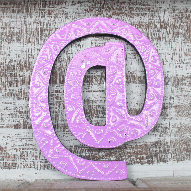 6x Symbol "@" - 15cm