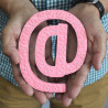 6x Symbol "@" - 15cm