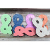 6x Symbol "&" - 15cm
