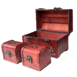 Sada 3 Klasických Kufríkov (veľké)