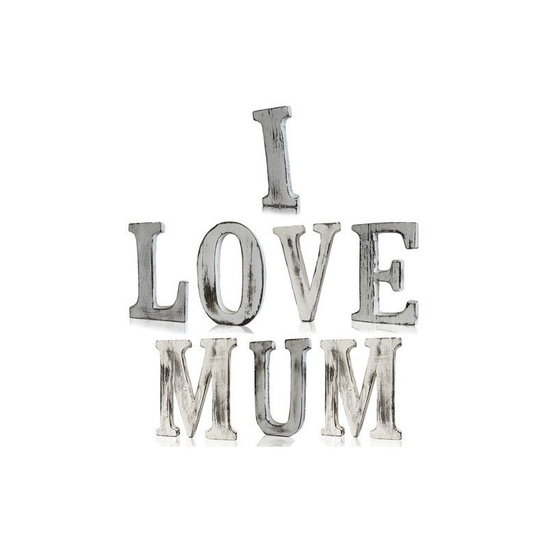Elegantné Písmená - I LOVE MUM (8)