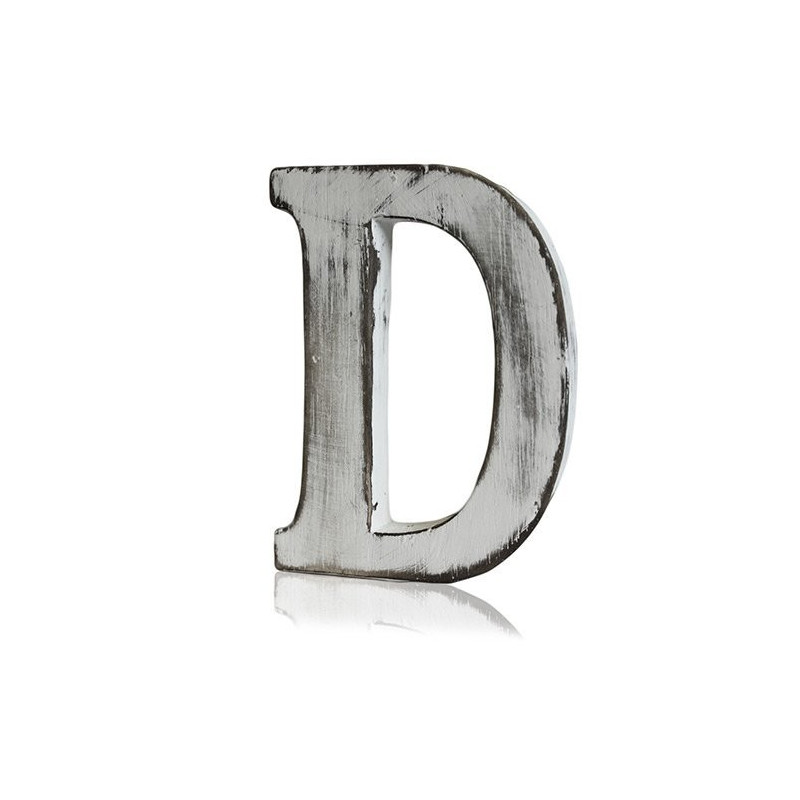 4x Elegantné Písmeno - D