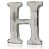 4x Elegantné Písmeno - H