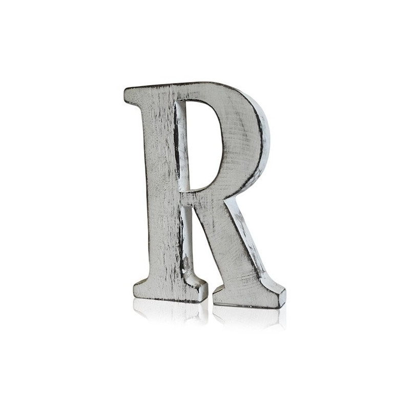 4x Elegantné Písmeno - R