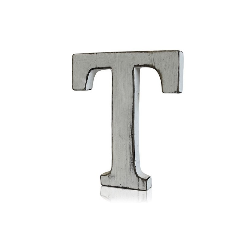 4x Elegantné Písmeno - T