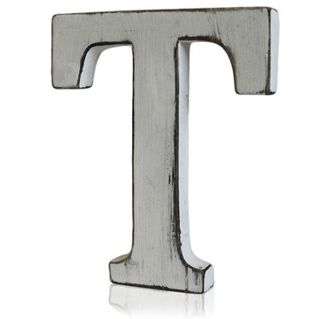 4x Elegantné Písmeno - T