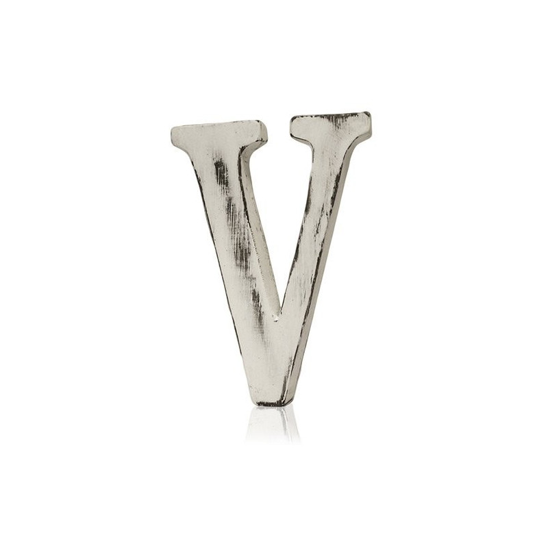 4x Elegantné Písmeno - V