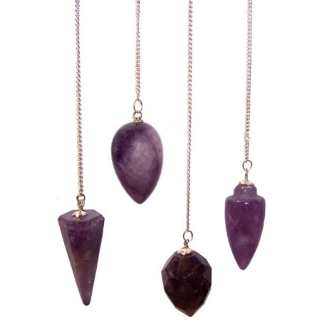 3x Magické Kyvadlo - Ametyst