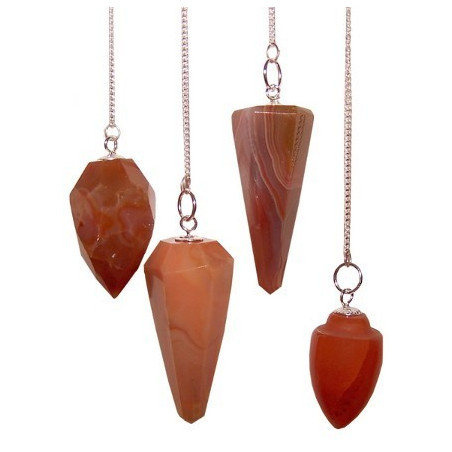 3x Magické Kyvadlo - Karneol