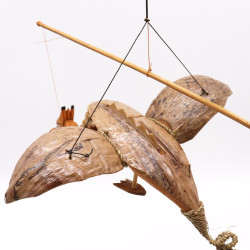 Prírodný Závesný Lietajúci Drak 37cm