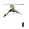 Zelený Závesný Lietajúci Drak 37cm