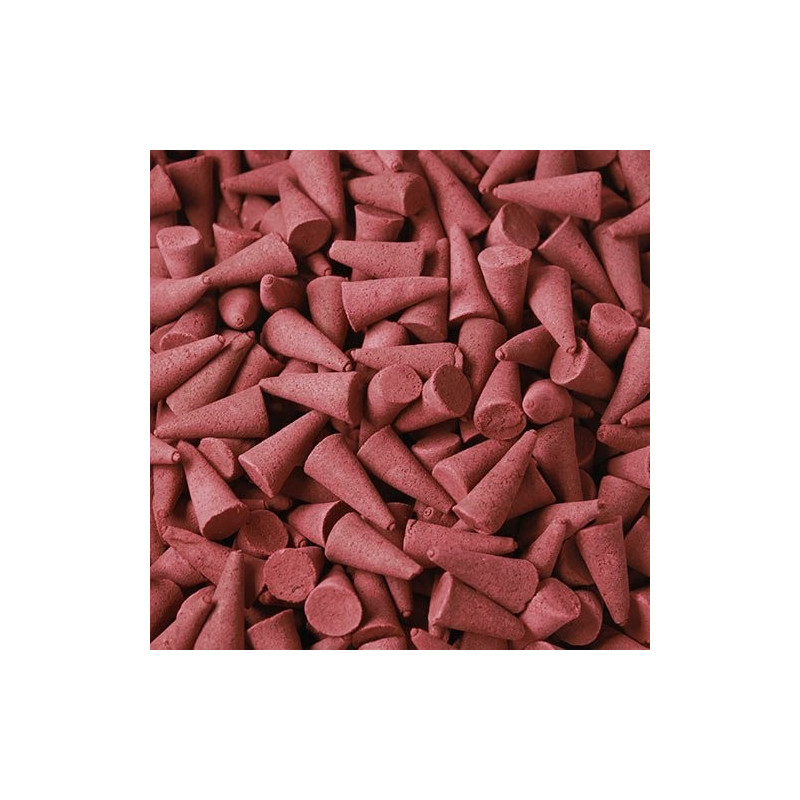 Indické Vonné Kužele - Polnočná Ruža