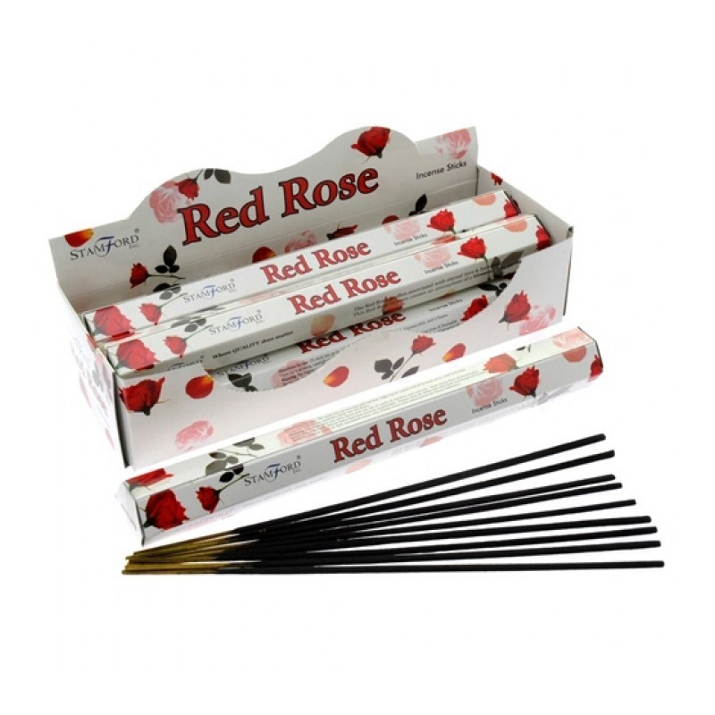 6x Vonné Tyčinky Premium - Ruža