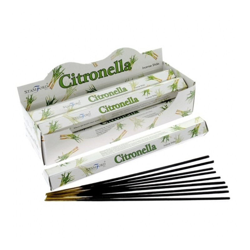 6x Vonné Tyčinky Premium - Citronella