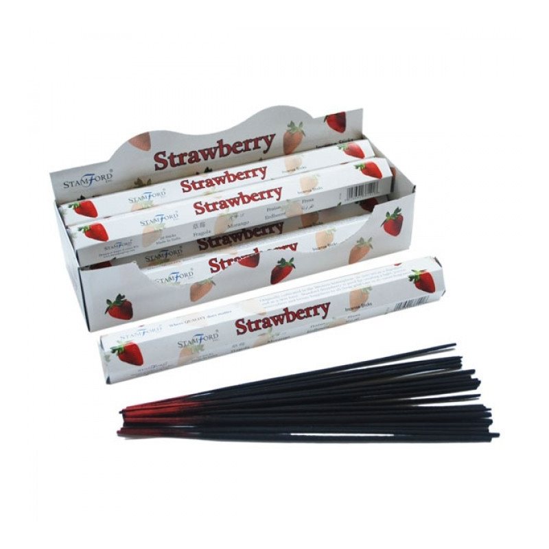 6x Vonné Tyčinky Premium - Jahoda