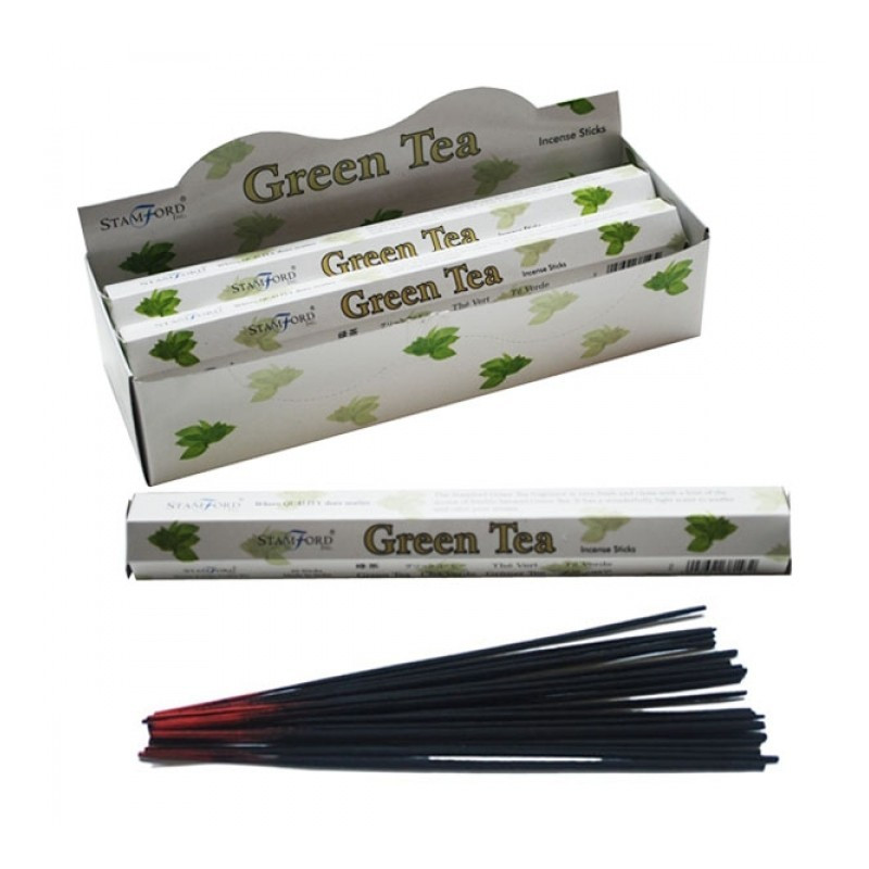 6x Vonné Tyčinky Premium - Zelený Čaj
