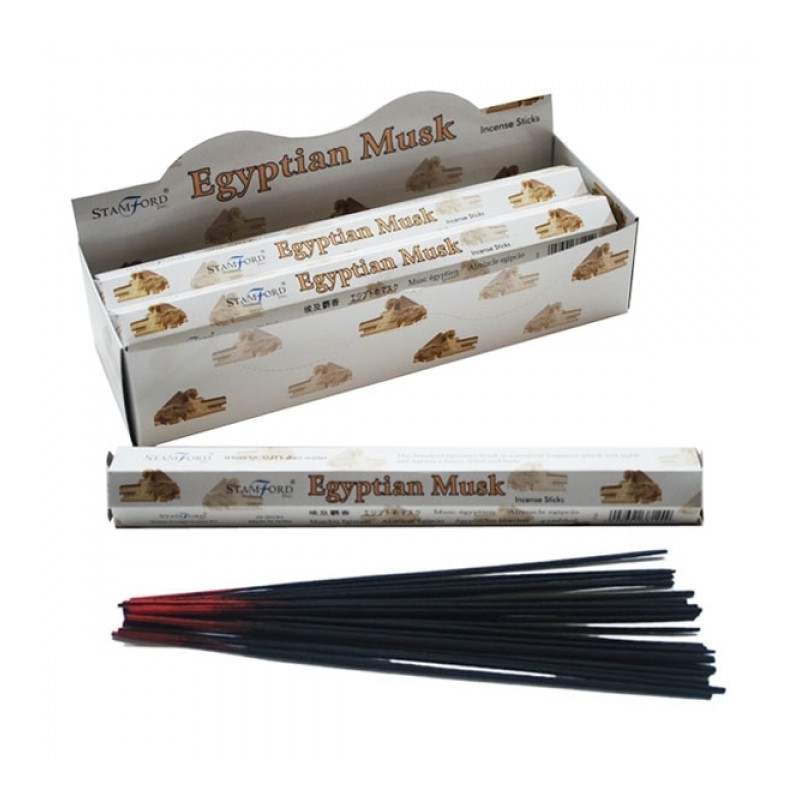 6x Vonné Tyčinky Premium - Egyptský Musk