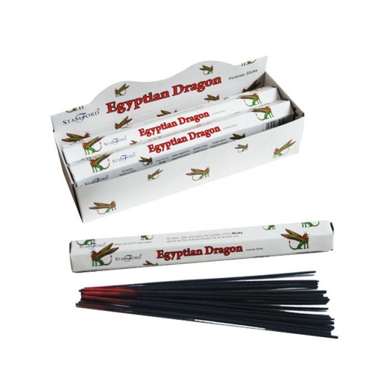 6x Vonné Tyčinky Premium - Egyptský Drak