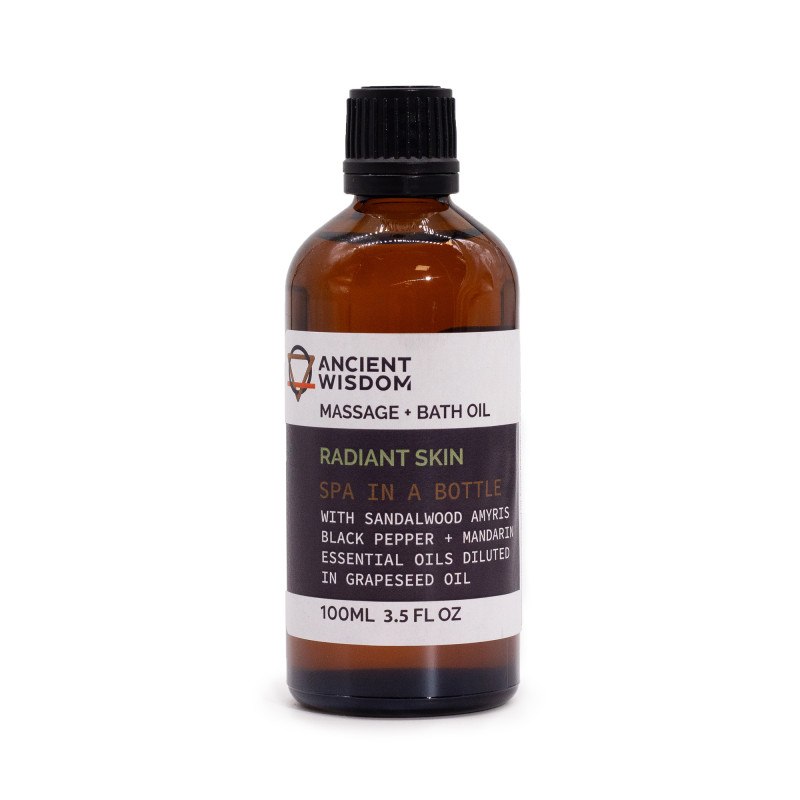 Kúpeľový a Masážny Olej - Santalové Drevo - 100ml