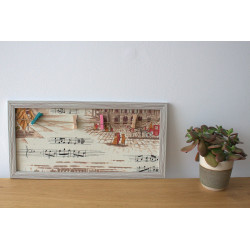 4x Štipcový Rámik na Fotky Mini - Rôzne Mestá