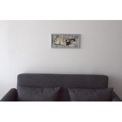 4x Štipcový Rámik na Fotky Mini - Kvetinové Rôzne