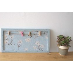 4x Štipcový Rámik na Fotky Mini - Kvetinové Rôzne