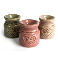 4x Malá Home Aroma Lampa - Šedá - Home