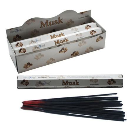 6x Vonné Tyčinky Premium - Musk