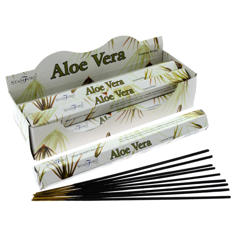 6x Vonné Tyčinky Premium - Aloe Vera