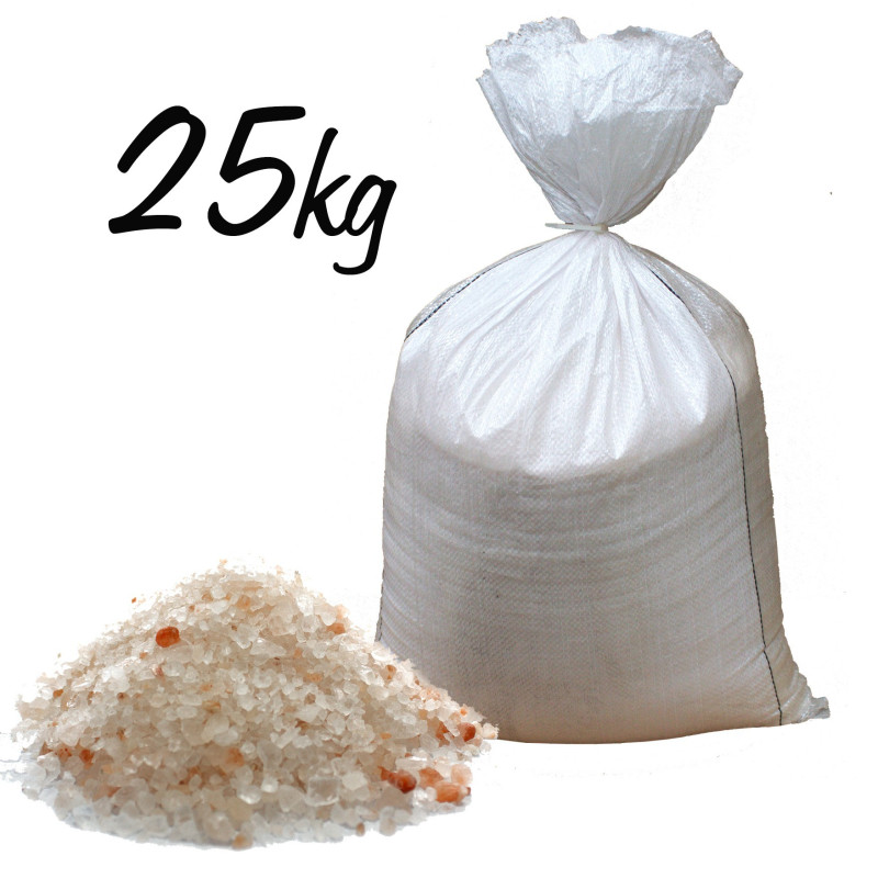 Ružová Himalájska Kúpeľová Soľ 3-5mm - 25kg