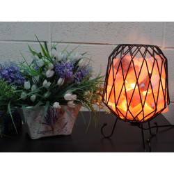Industriálna Lampa s Himalájskou Soľou