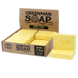 12x Greenman Mydlo 100g- Jemný a nežný