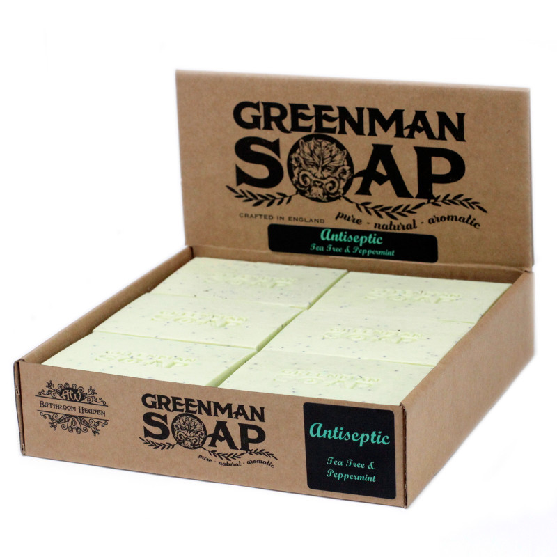12x Greenman Mydlo 100g - Antiseptický bojovník