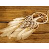 3x Lapač Snov Strom Života - Biely 16cm