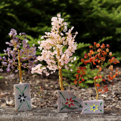 Červený Jaspis Stromček Šťastia - 80 Kamienkov