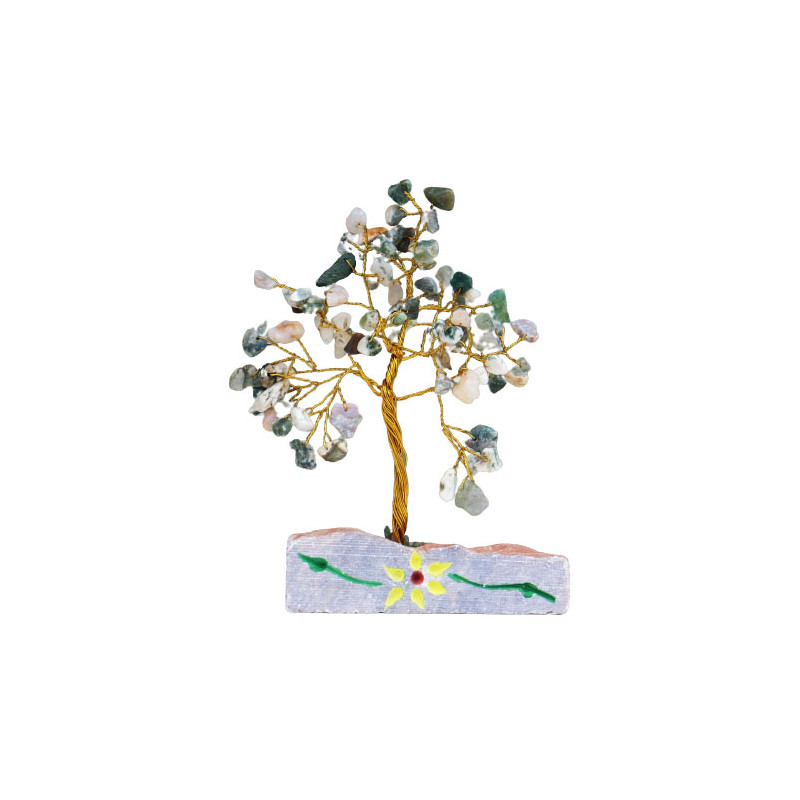 Tree Agate Stromček Šťastia- 80 Kamienkov