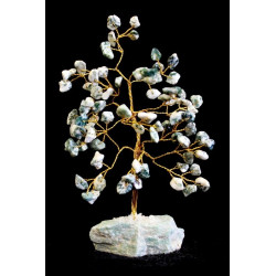 Tree Agate Stromček Šťastia- 80 Kamienkov
