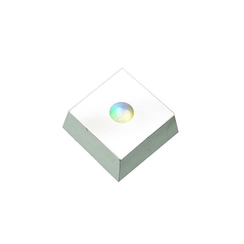 6x Štvorcové LED Svetlo pre Krištáľové Predmety