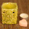 6x Malé Štvorcové Aroma Lampy - Kvety (rôzne)