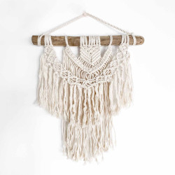 Macramé Záves - Domov & Srdce