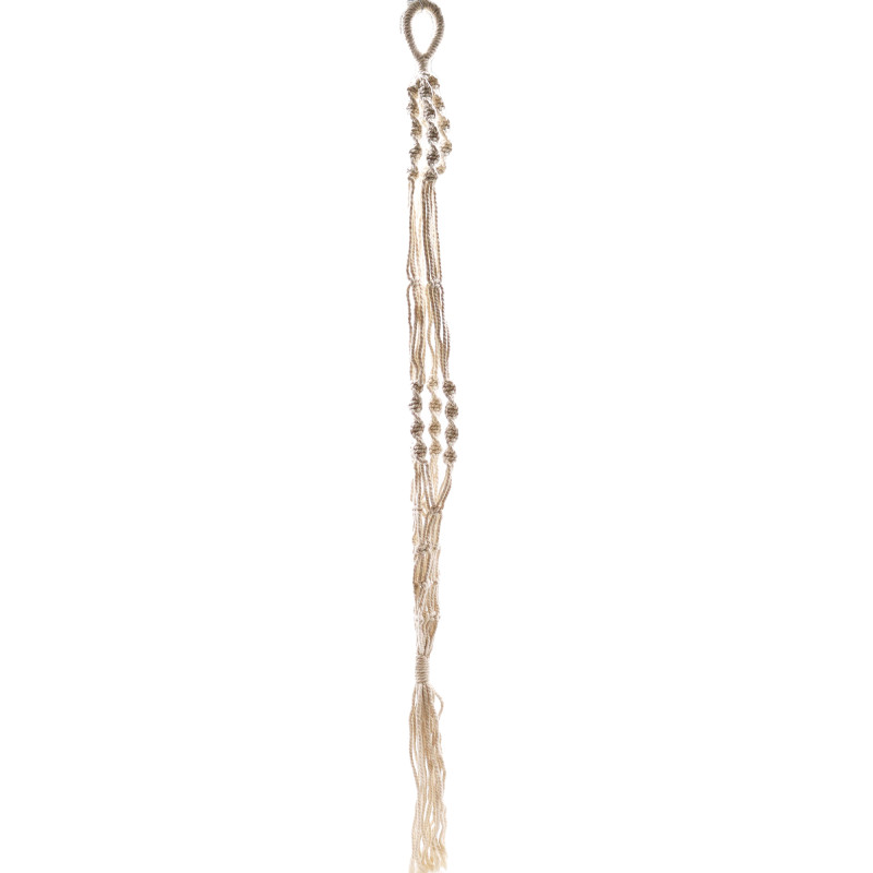 Macramé Závesný Držiak na Kvetináč - Extra Dlhý