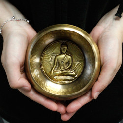 Liečivý Buddha Spievajúca Miska Set 10cm (min 500gm)