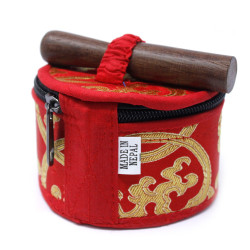 Mini Spievajúca Miska Darčekový Set - Červená