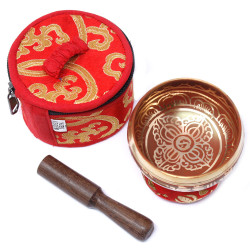 Mini Spievajúca Miska Darčekový Set - Červená