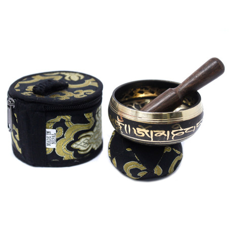 Mini Spievajúca Miska Darčekový Set - Čierna